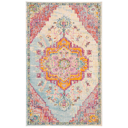SAFAVIEH, Tapis Médaillon Boho Vintage Crystal Naimat