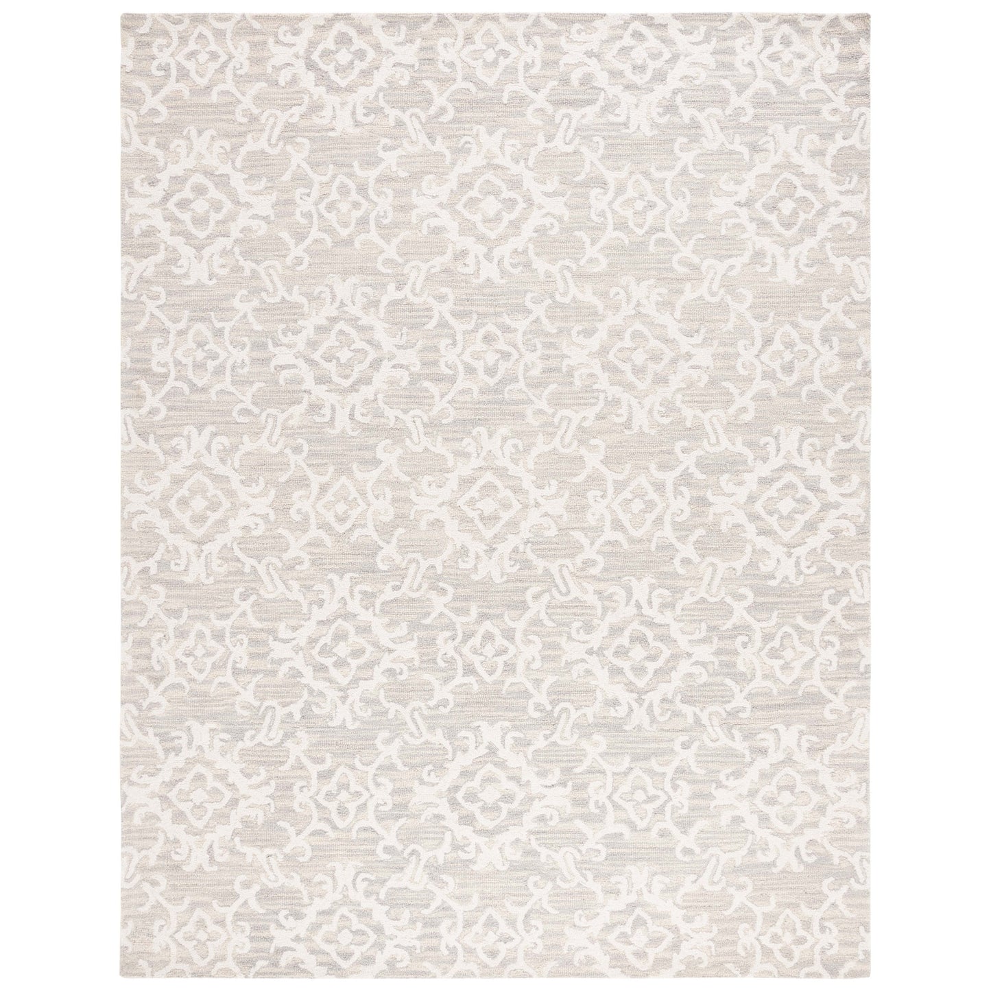 SAFAVIEH, Tapis en laine moderne à motif floral Blossom Vesela, fait main