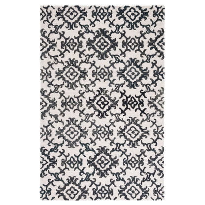 SAFAVIEH, Tapis en laine moderne à motif floral Blossom Vesela, fait main