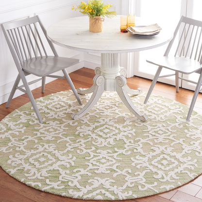 SAFAVIEH, Tapis en laine moderne à motif floral Blossom Vesela, fait main