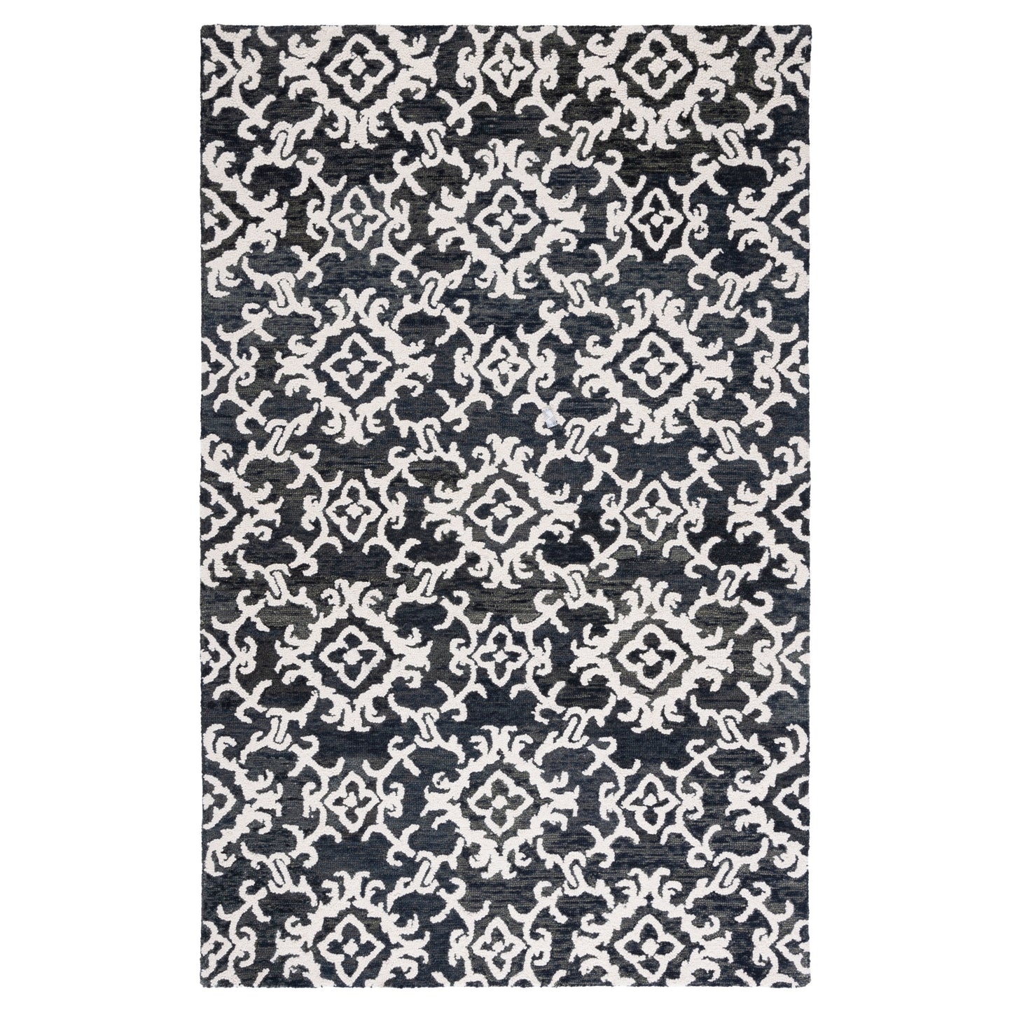 SAFAVIEH, Tapis en laine moderne à motif floral Blossom Vesela, fait main