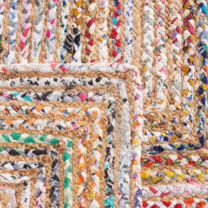 SAFAVIEH, Tapis en jute fait main de style bohème côtier Cape Cod Rietie