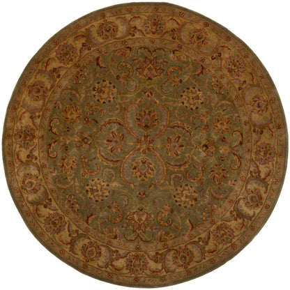 SAFAVIEH, Tapis oriental traditionnel byzantin en laine, fait main.