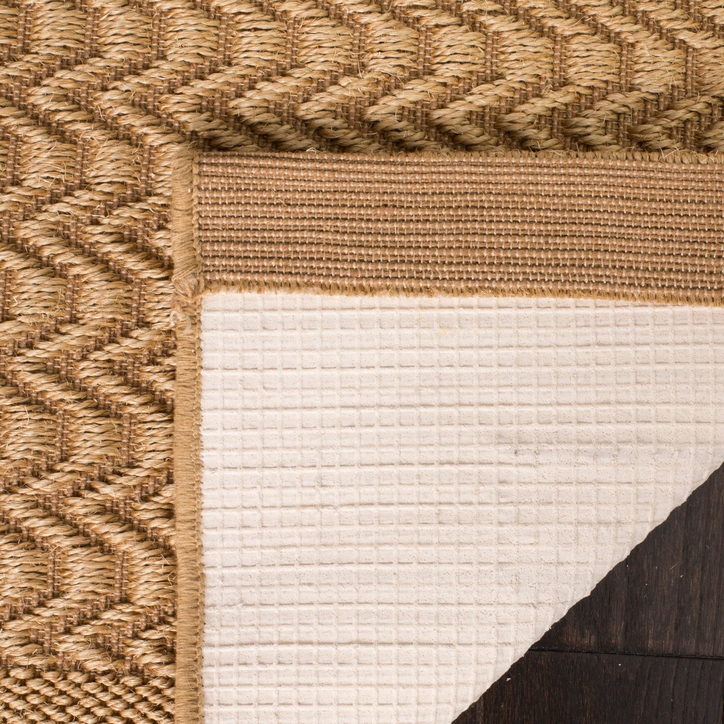 Tapis en sisal moderne nacré SAFAVIEH, Palm Beach