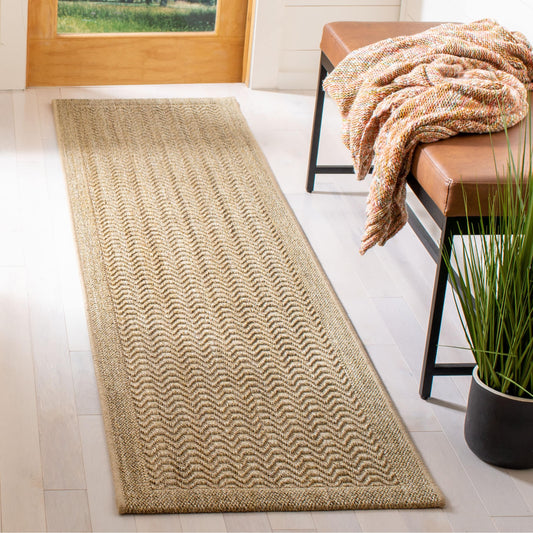 Tapis en sisal moderne nacré SAFAVIEH, Palm Beach