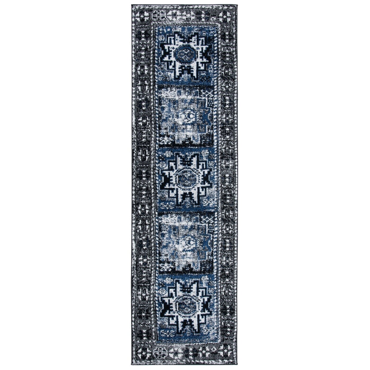 SAFAVIEH, Tapis Oriental Vintage Hamadan Lilla en détresse