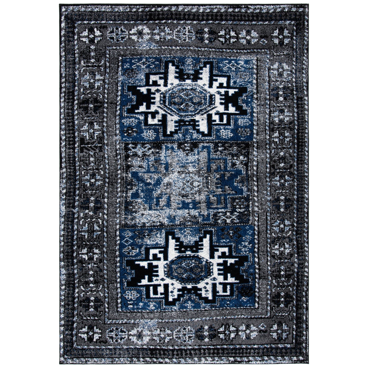 SAFAVIEH, Tapis Oriental Vintage Hamadan Lilla en détresse