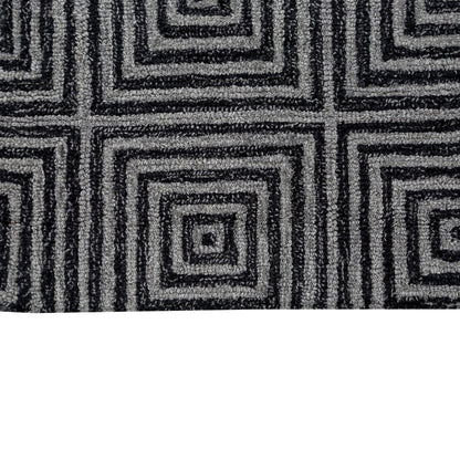 Tapis Sara de luxe fait main en laine abstraite George Towne Living