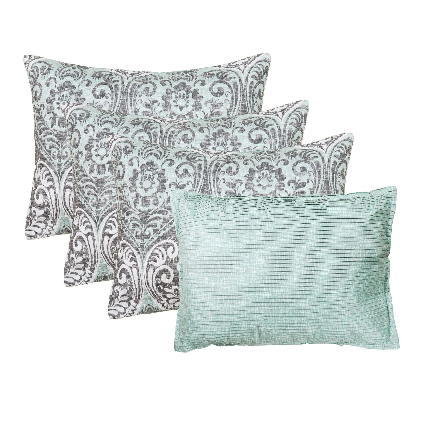 Ensemble de couvre-lit Serenta 6 pièces en mélange de coton pour lit de jour - 75 x 39