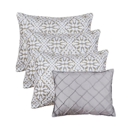 Ensemble de couvre-lit Serenta 6 pièces en mélange de coton pour lit de jour - 75 x 39