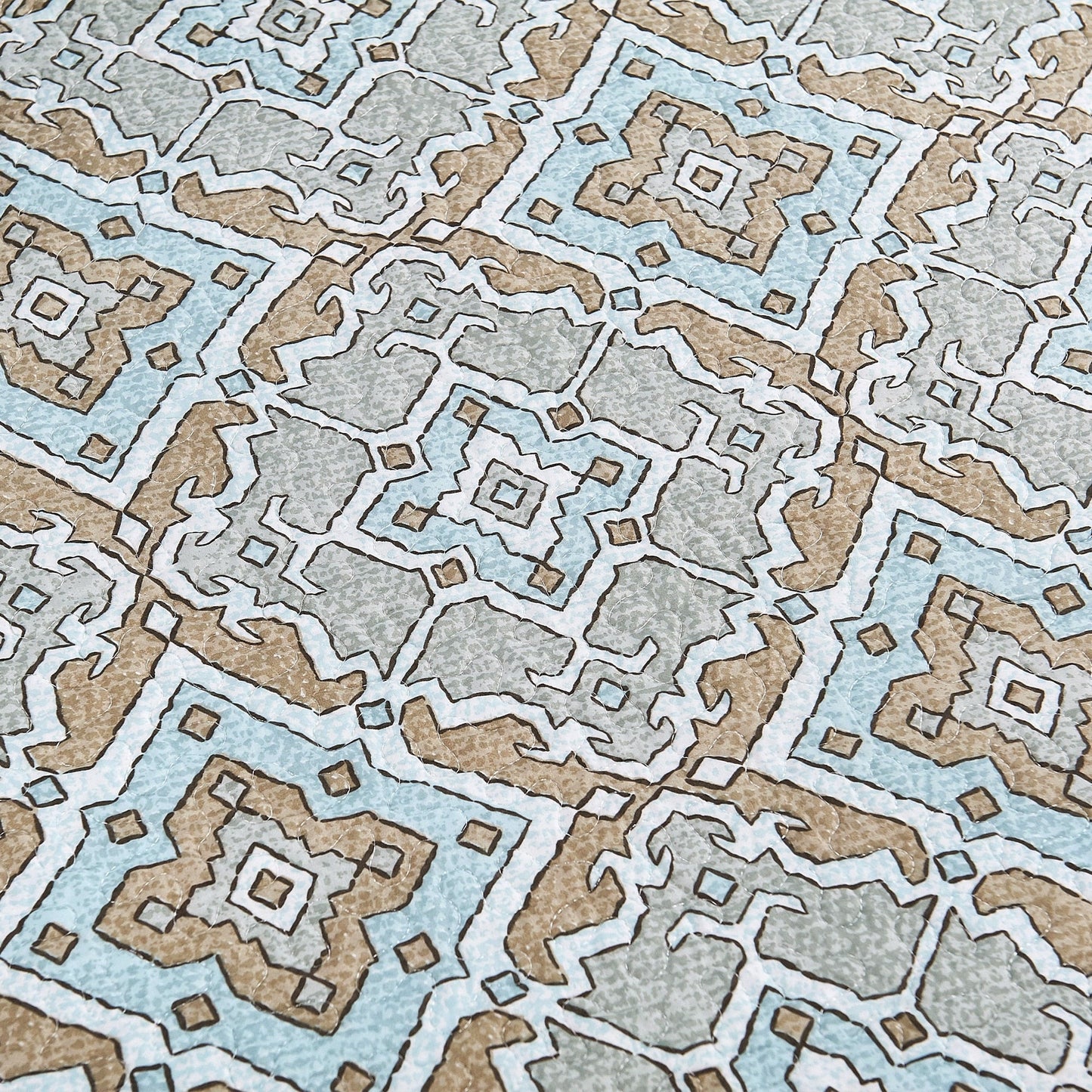 Ensemble de couvre-lit Serenta 6 pièces en mélange de coton pour lit de jour - 75 x 39