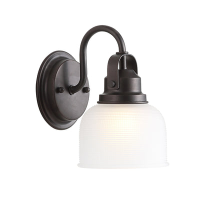 Applique murale LED Shirley en métal et verre, par JONATHAN Y