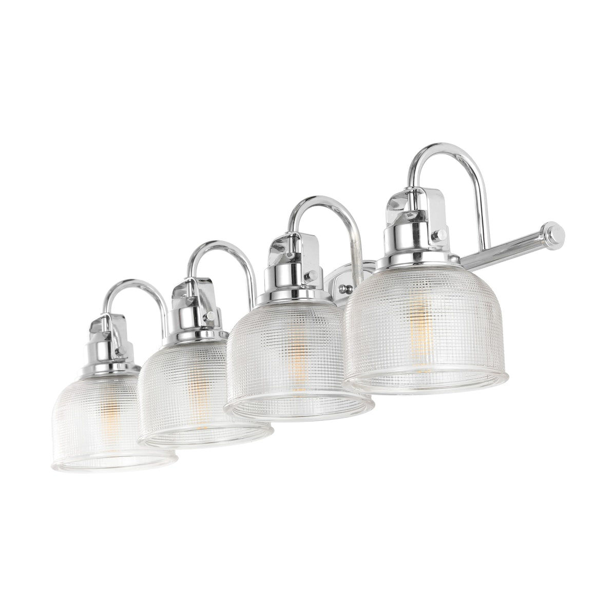 Applique murale LED Shirley en métal et verre, par JONATHAN Y