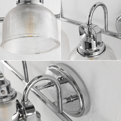 Applique murale LED Shirley en métal et verre, par JONATHAN Y