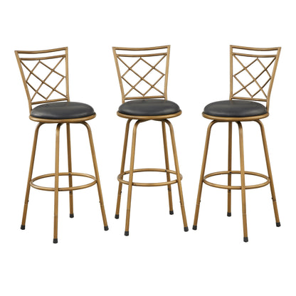 Tabourets pivotants à hauteur réglable Alyssa Simple Living (lot de 3)