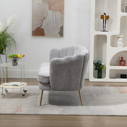 Petit canapé deux places Mini Room avec pieds en métal doré - 2 places