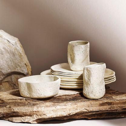 Service de table en grès Stone by Mercer Project ATIK