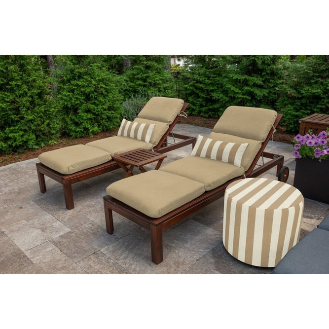 Coussin de chaise longue Sunbrella