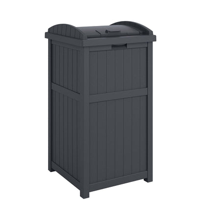 Poubelles Suncast Hideaway de 30 gallons pour l'extérieur et le cyberespace