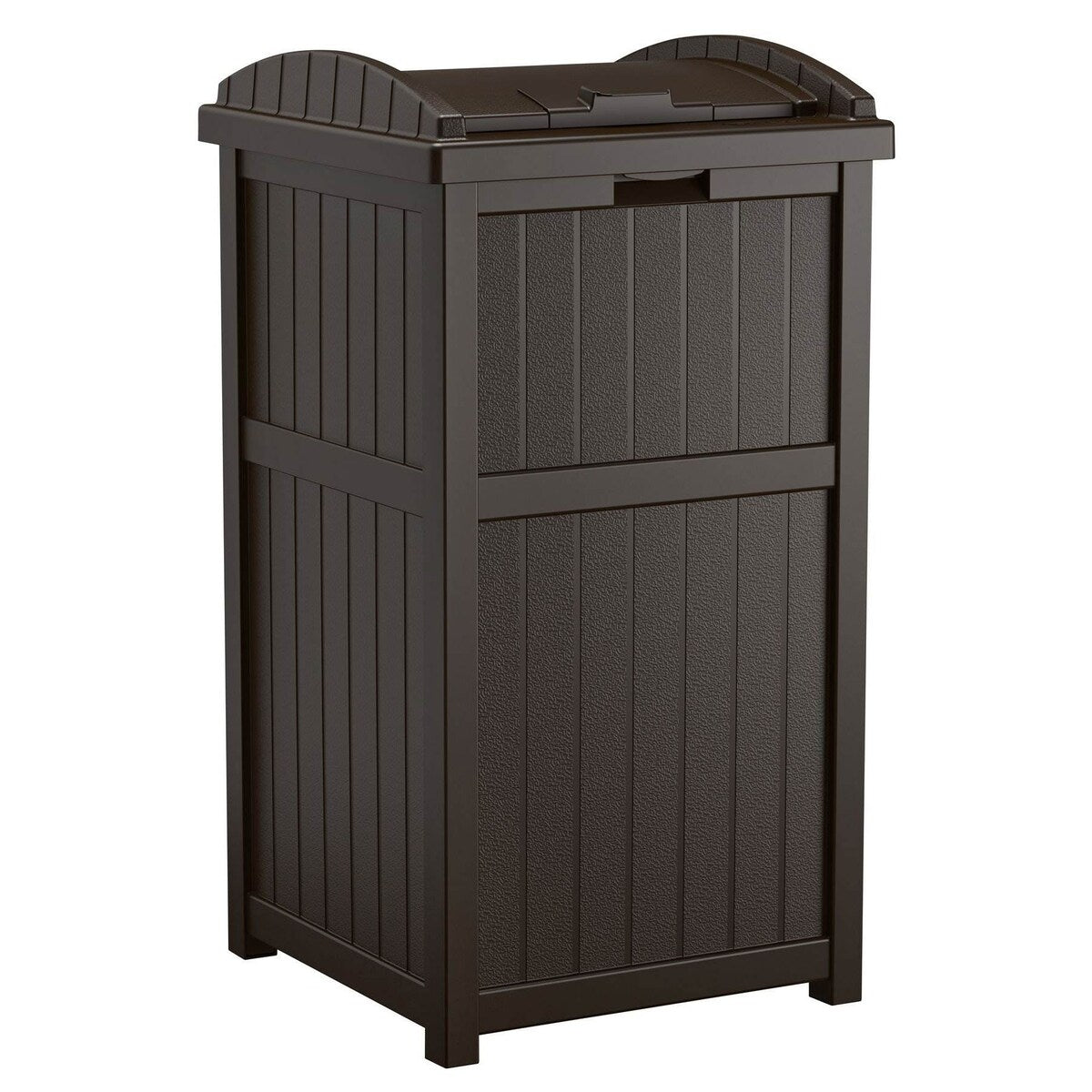Poubelles Suncast Hideaway de 30 gallons pour l'extérieur et le cyberespace