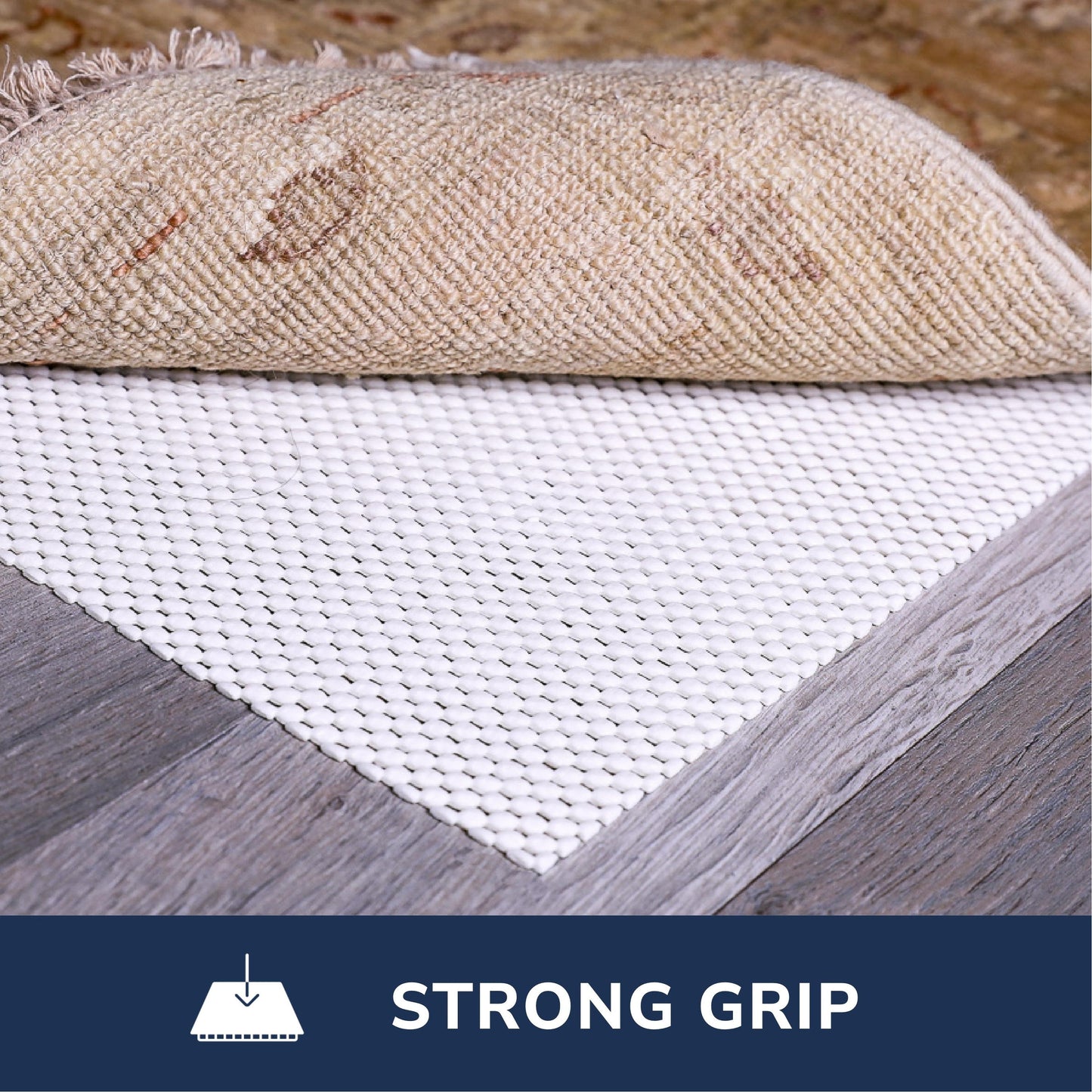 Tapis antidérapant Super Grip de Slip-Stop - Ivoire