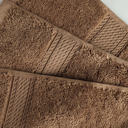 Ensemble de 10 serviettes de toilette en coton égyptien épais de qualité supérieure