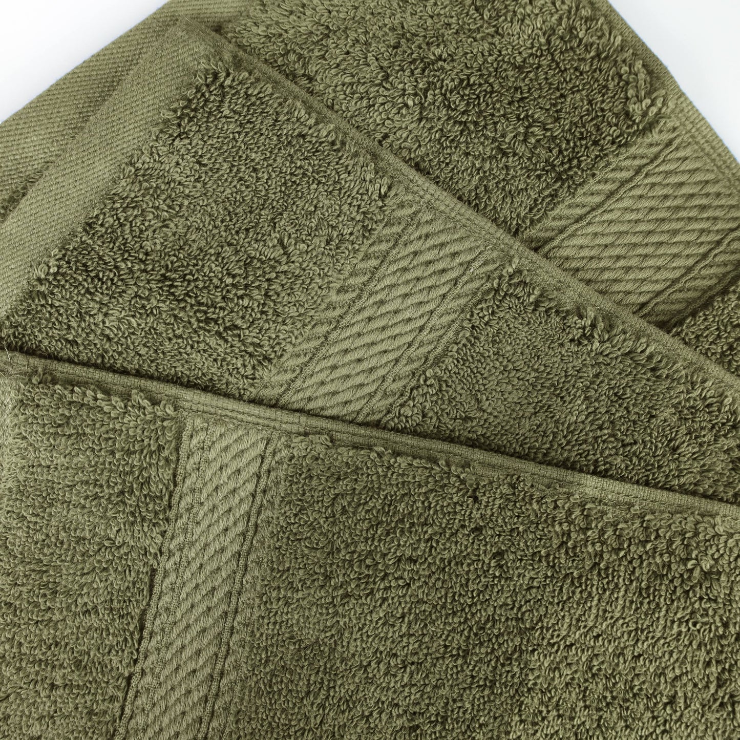 Ensemble de 10 serviettes de toilette en coton égyptien épais de qualité supérieure