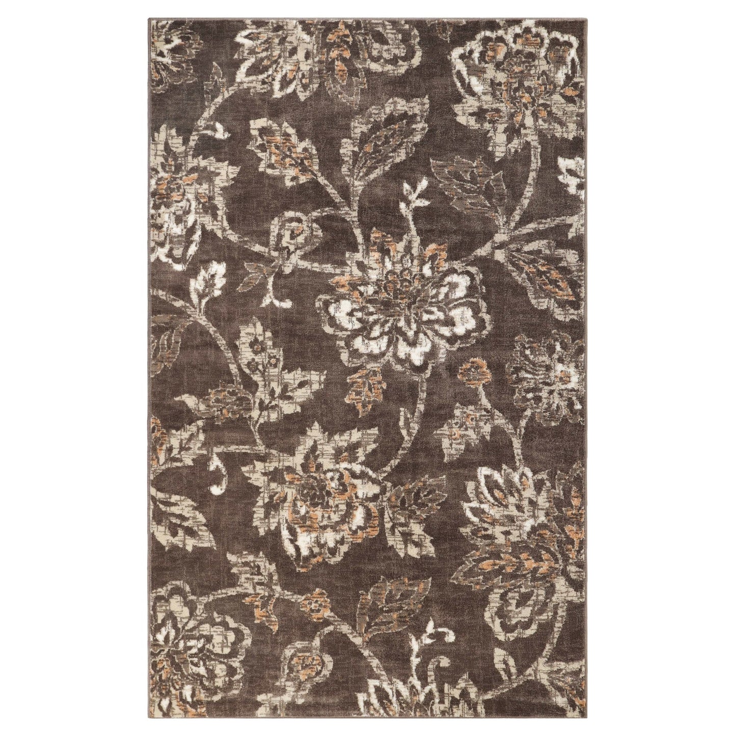 Tapis d'intérieur de style jacobéen à motifs floraux de qualité supérieure