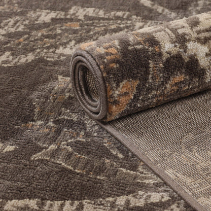 Tapis d'intérieur de style jacobéen à motifs floraux de qualité supérieure