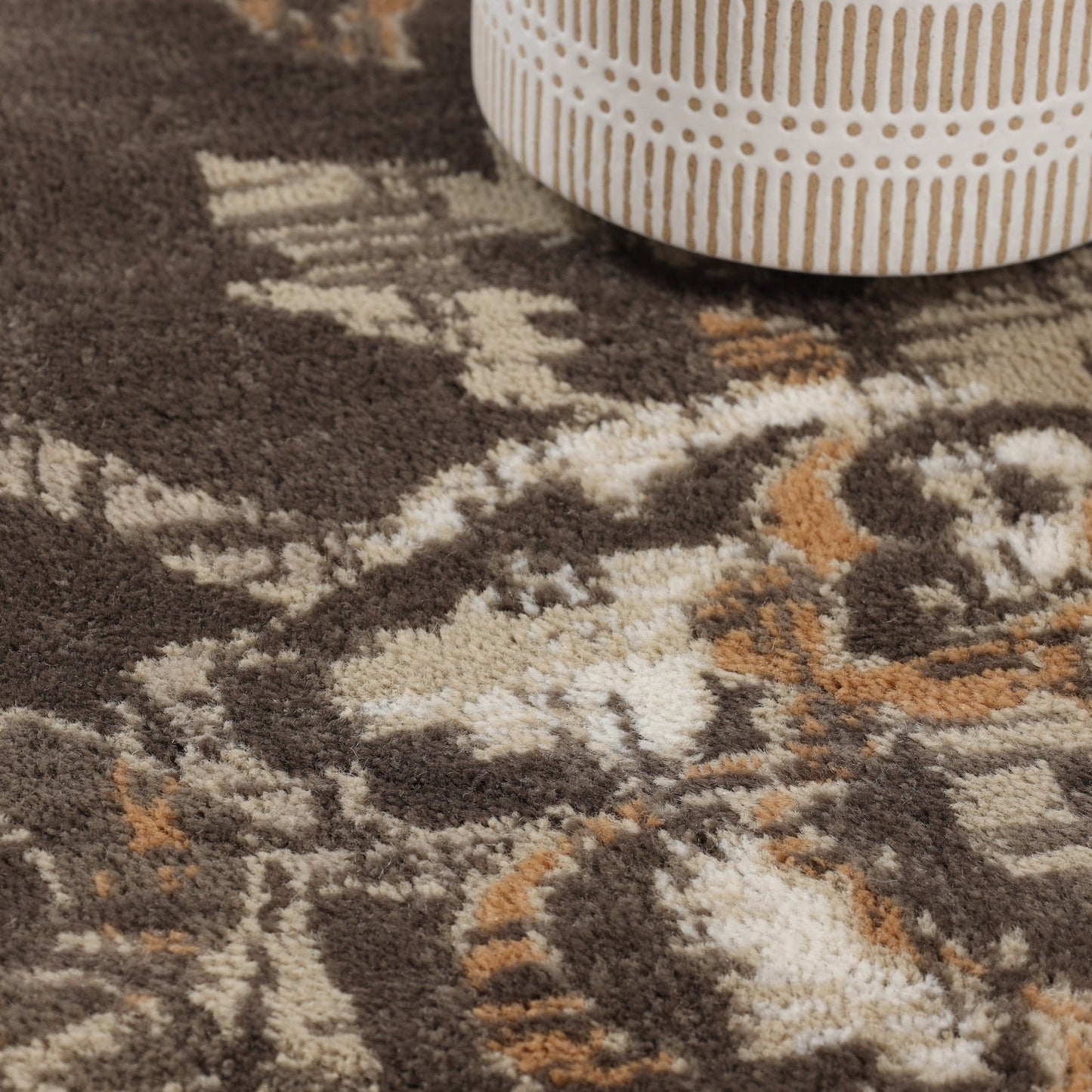 Tapis d'intérieur de style jacobéen à motifs floraux de qualité supérieure