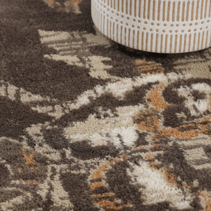 Tapis d'intérieur de style jacobéen à motifs floraux de qualité supérieure