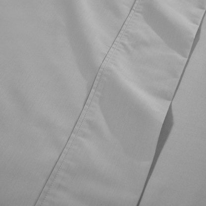 Ensemble de draps à poches profondes en mélange de coton uni de qualité supérieure, 1000 fils/cm²