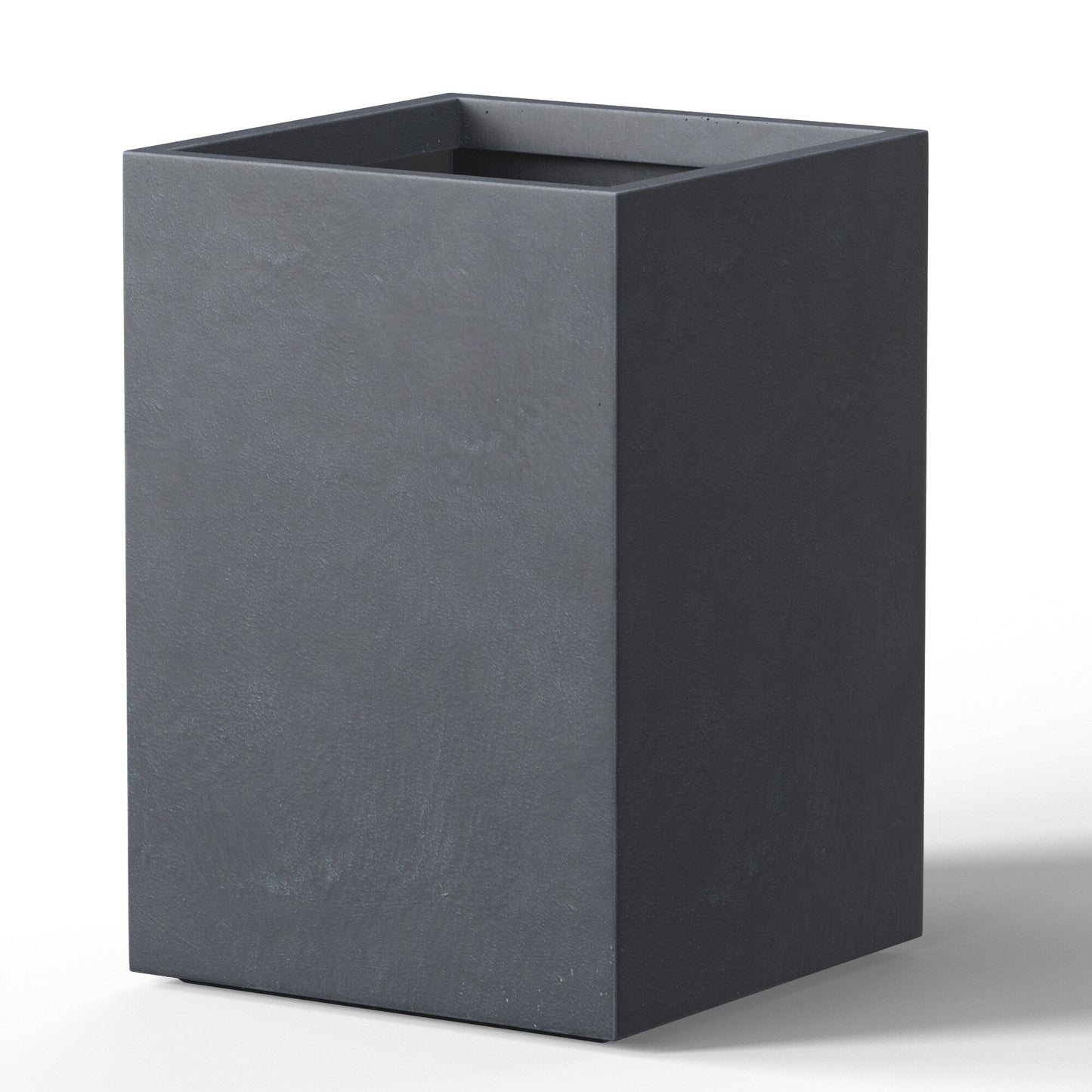 Jardinières rectangulaires en béton de grande taille / Grandes jardinières d'intérieur et d'extérieur