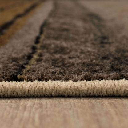 Tapis de style bohème à rayures multicolores Sultan de la collection Curated Nomad