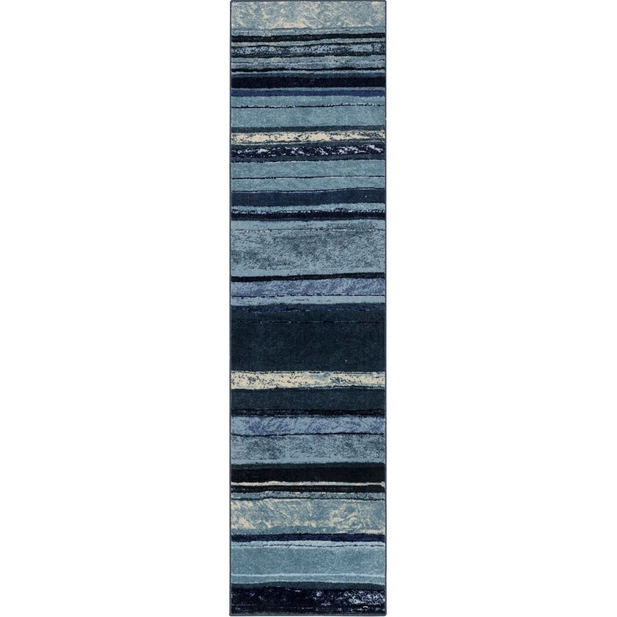 Tapis de style bohème à rayures multicolores Sultan de la collection Curated Nomad