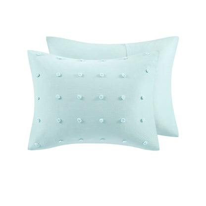 Ensemble de couette à pompons Ensley en coton jacquard par Intelligent Design Kids