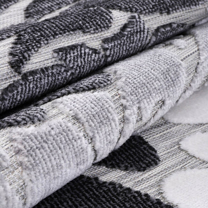 VILLADECOR Tapis d'intérieur/extérieur à motif floral, poils courts ou longs, pour terrasse