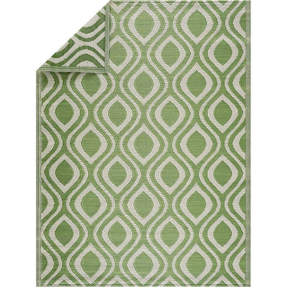 Tapis de sol/tapis d'extérieur léger et réversible Venice en plastique recyclé