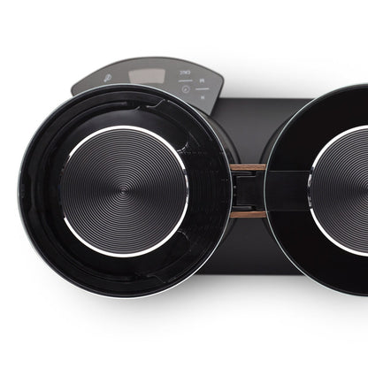 Cafetière filtre Vision Luxe 12 tasses avec tableau de bord rotatif