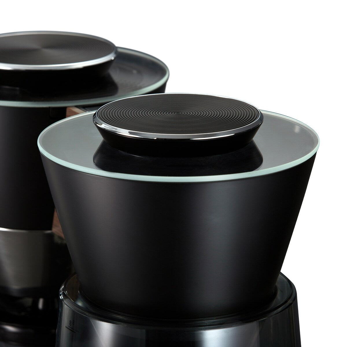 Cafetière filtre Vision Luxe 12 tasses avec tableau de bord rotatif