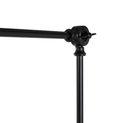 Applique murale industrielle WINGBO à bras articulé avec abat-jour en métal, lot de 2...