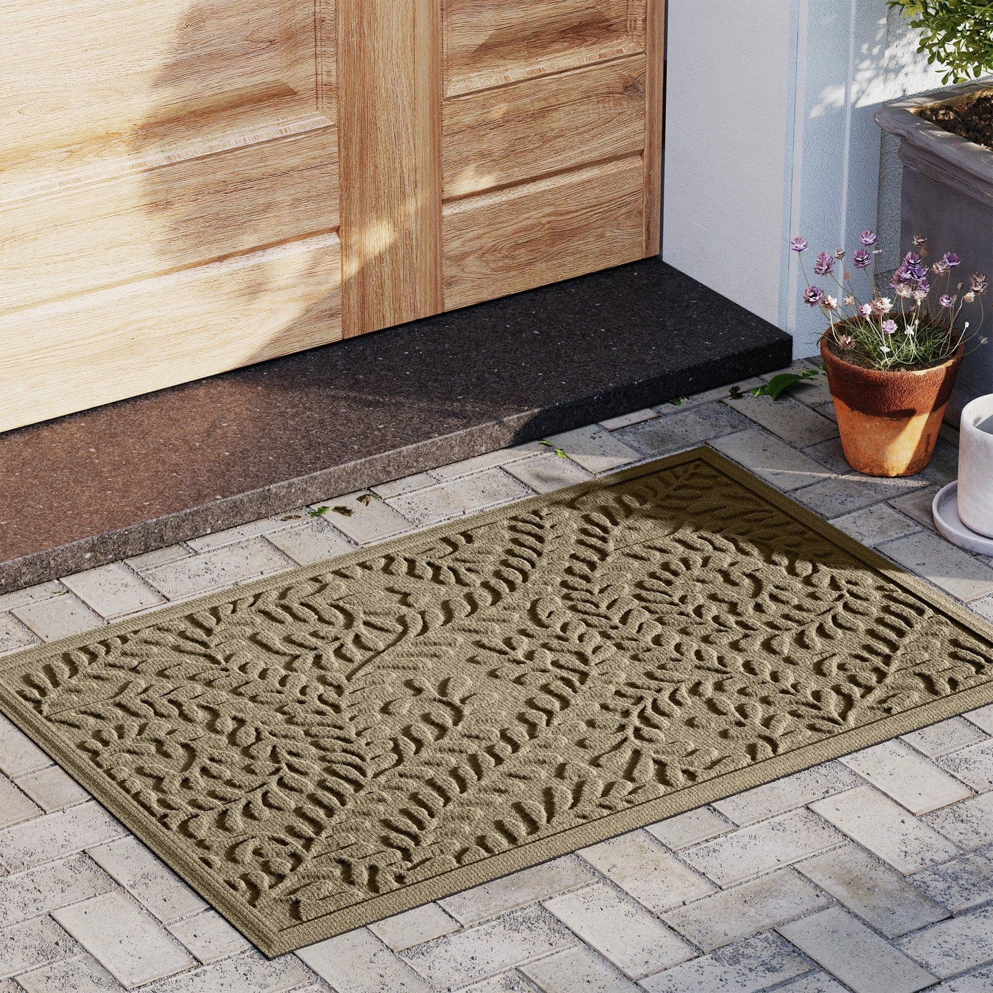 Tapis d'entrée/extérieur WaterHog en buis