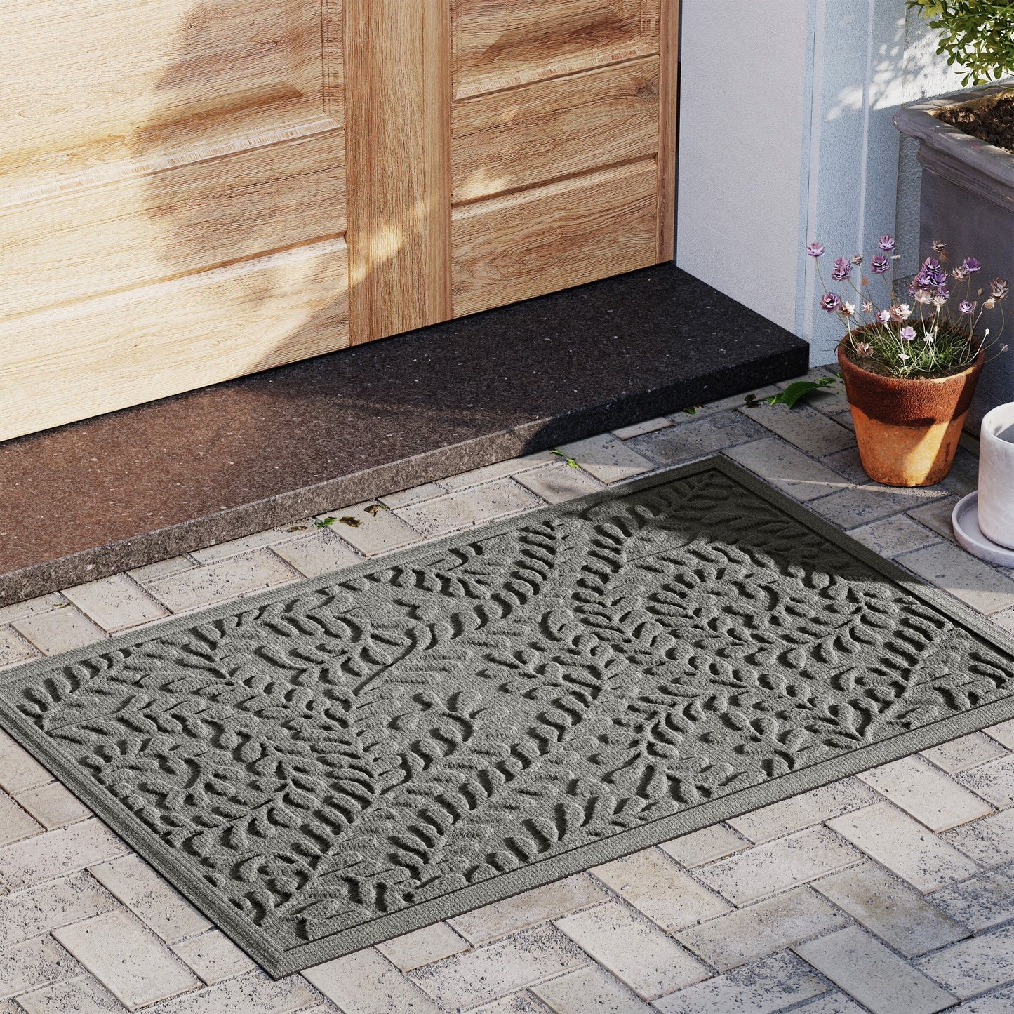 Tapis d'entrée/extérieur WaterHog en buis