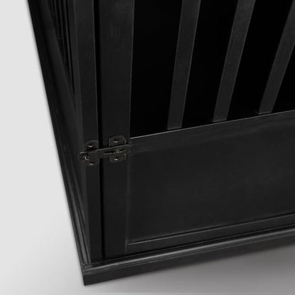 Table d'appoint en bois pour cage pour animaux de compagnie avec porte verrouillable