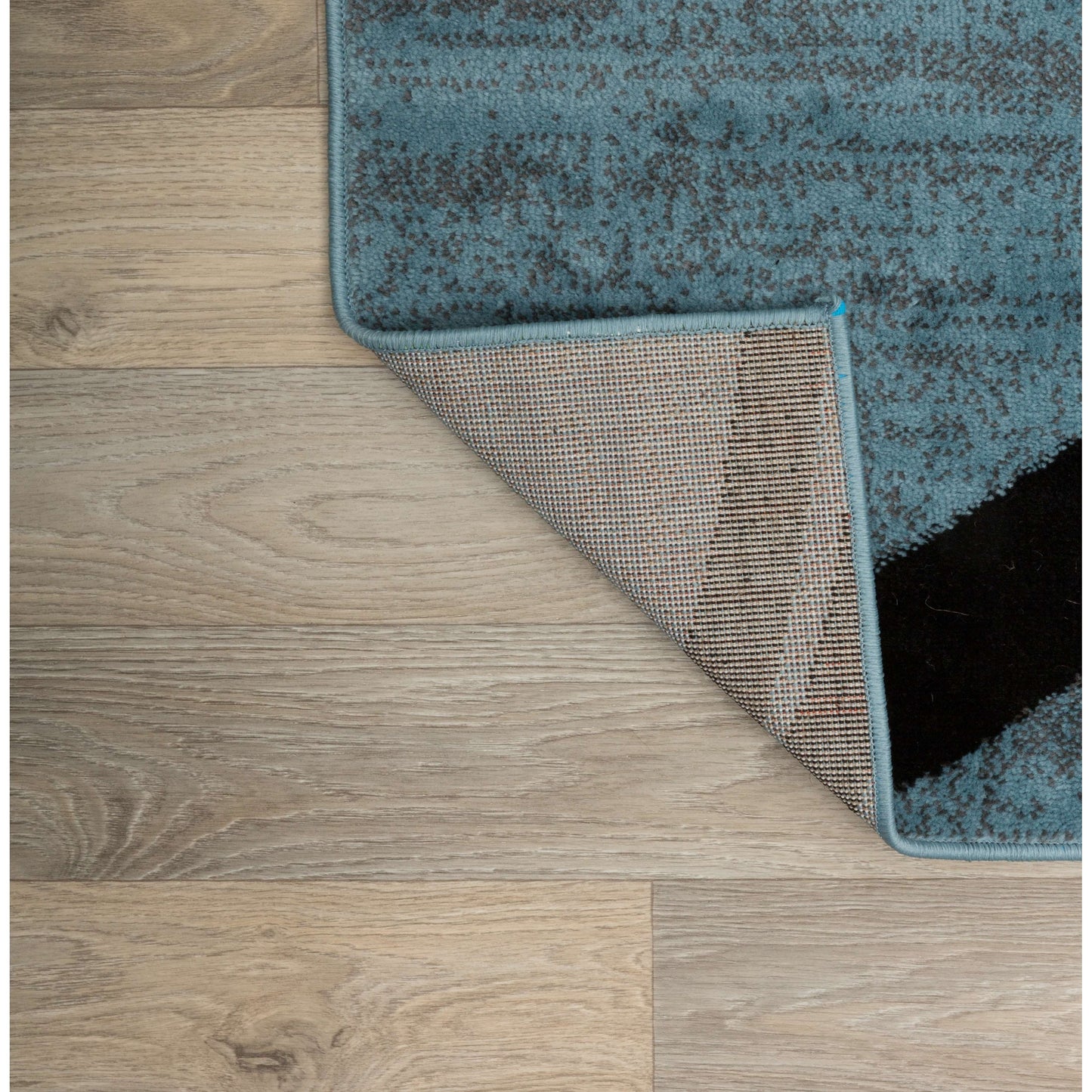 Tapis contemporain à motif de cercles abstraits, collection World Rug Gallery