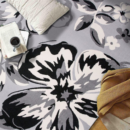 Tapis moderne à motif floral de la galerie World Rug Gallery