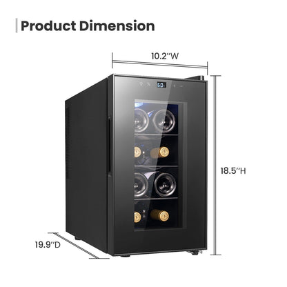 Réfrigérateur à vin Yeego pour 8 bouteilles