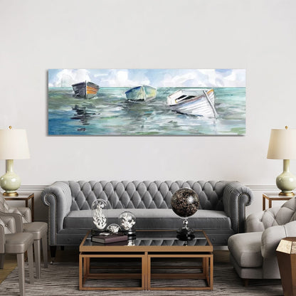 Impression sur toile iCanvas « Prise à marée basse I » de Carol Robinson