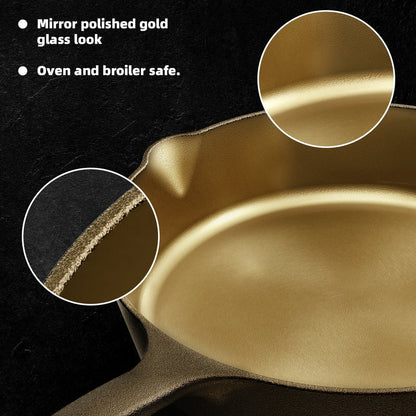 Poêle en fonte polie miroir iLiving Seasoned Modern Heirloom 12 (2,7/3,7 L)