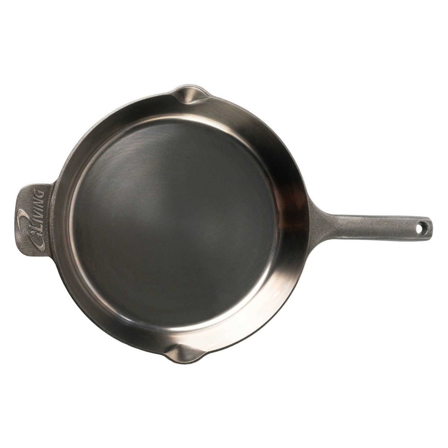 Poêle en fonte polie miroir iLiving Seasoned Modern Heirloom 12 (2,7/3,7 L)